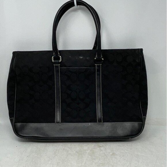 Coach Signature Laptop Bag - Picture 1 of 8